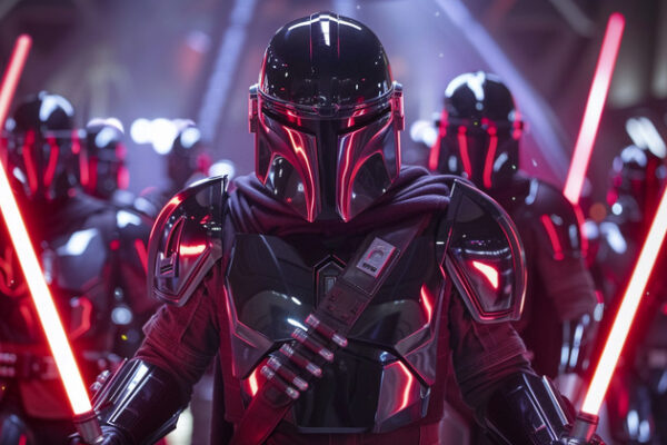 The Significance of the Black Lightsaber for Mandalorian Warriors