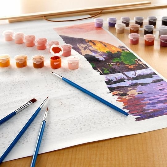 Learn How To Paint By Numbers Art With Simple Plans