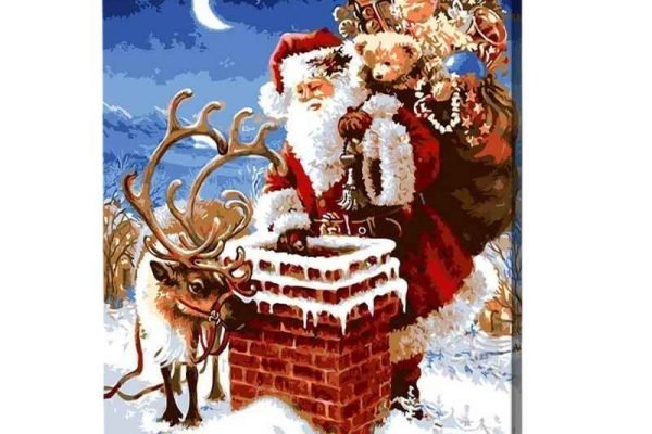 Celebrate the Holidays with Fun and Festive Paint by Numbers Kits